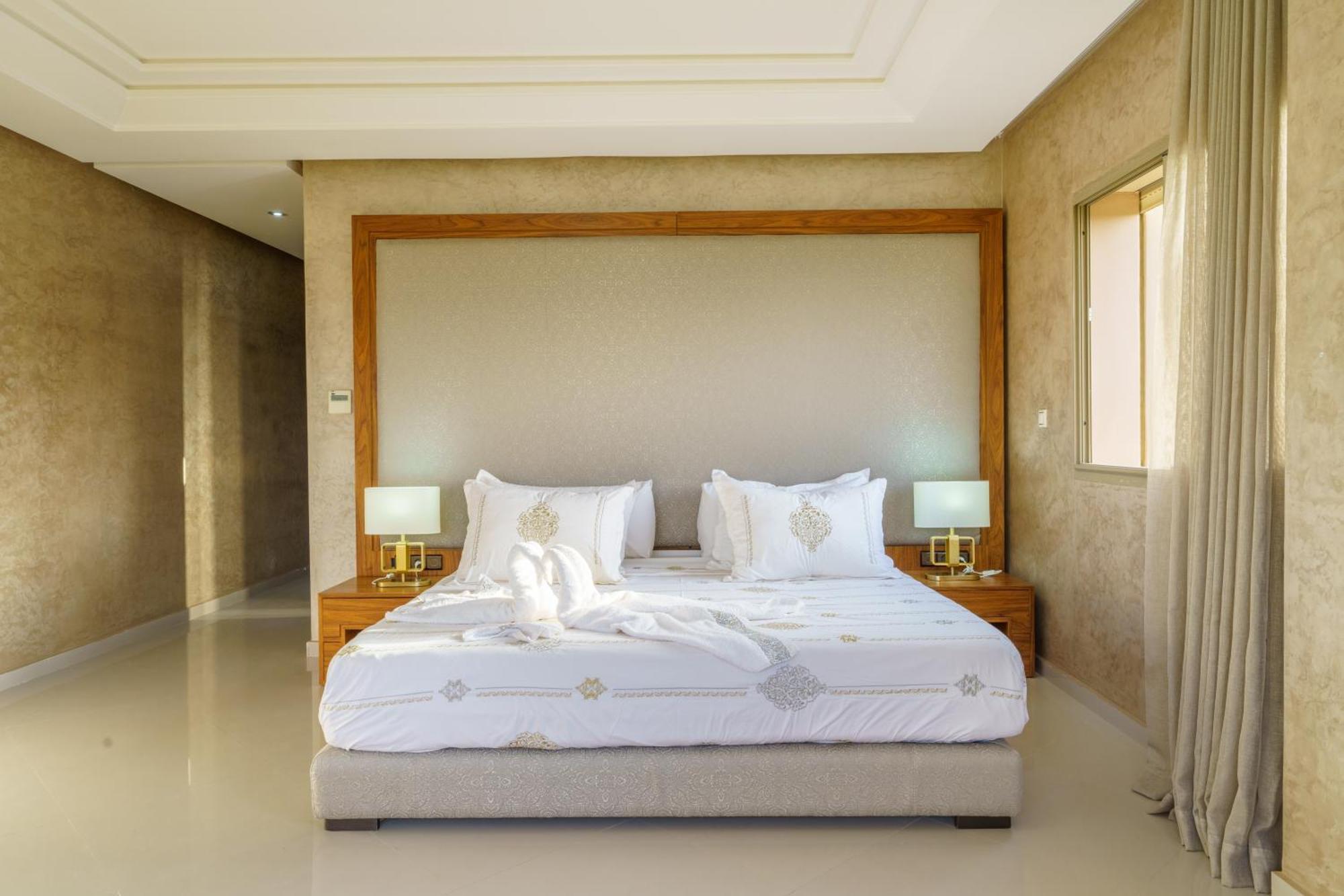Villa Naciri En Plein Golf Avec Vue Sur Atlas 마라케시 외부 사진