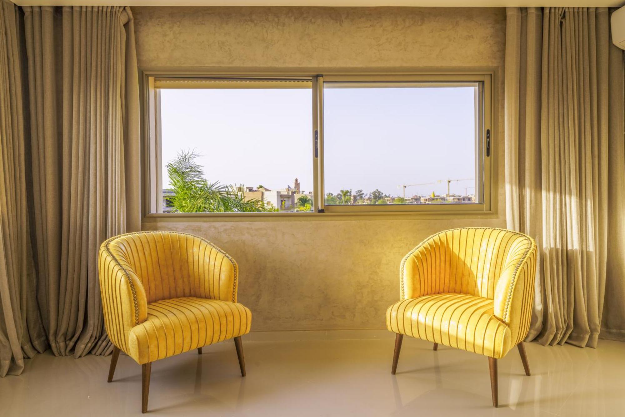 Villa Naciri En Plein Golf Avec Vue Sur Atlas 마라케시 외부 사진
