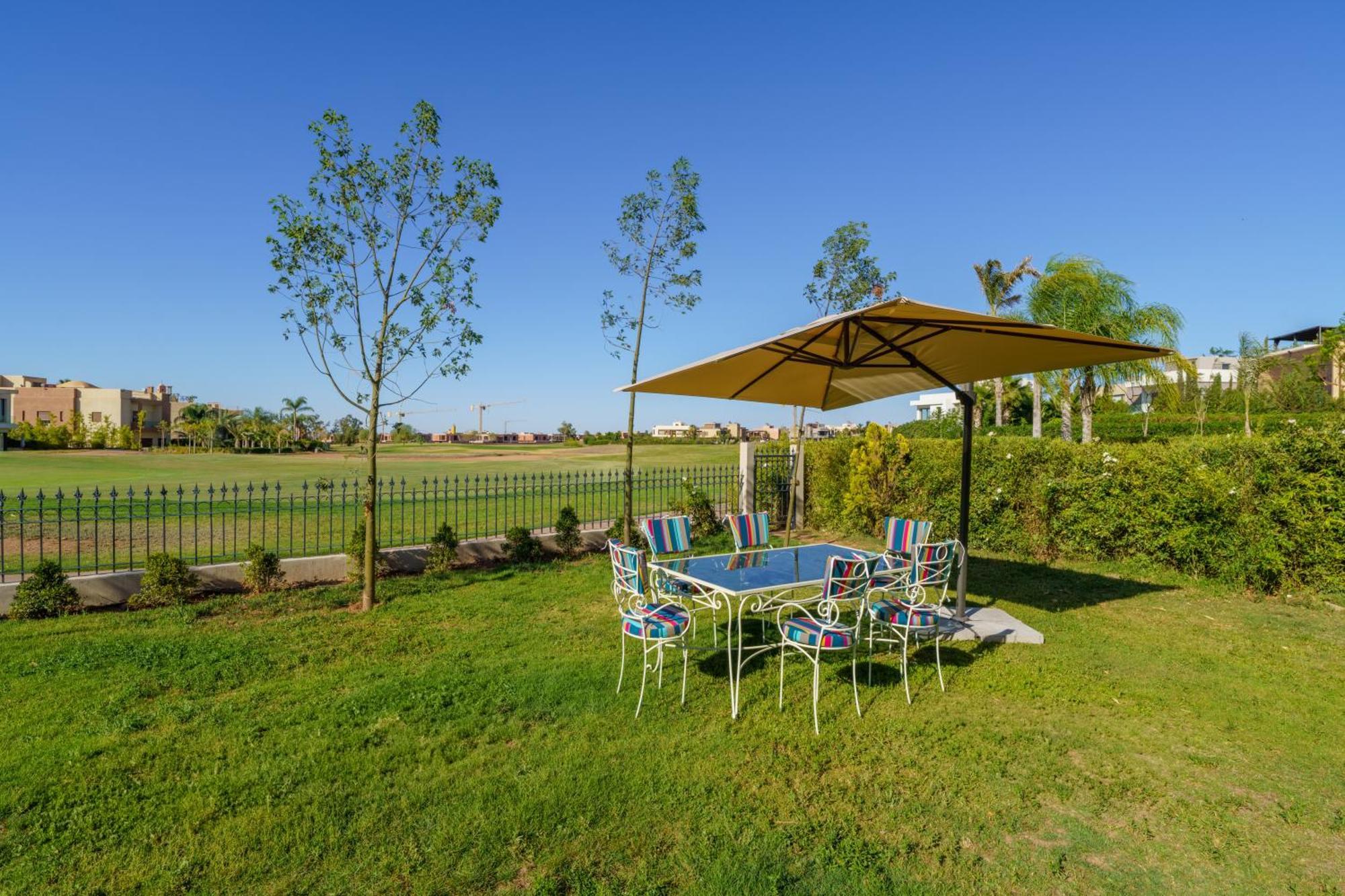 Villa Naciri En Plein Golf Avec Vue Sur Atlas 마라케시 외부 사진